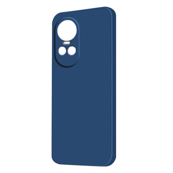 Silicone Case with Camera Shield for Oppo Reno10/ Reno10 Pro Blue